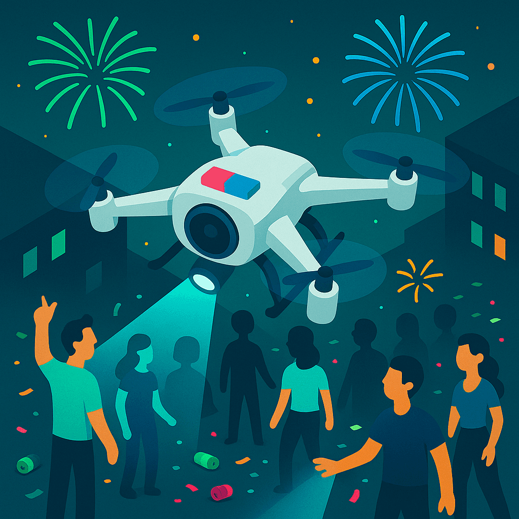 Anti-Noise Patrol Drones